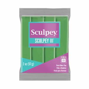 Sculpey III Oven-Bake Clay (2oz bar) - String Bean